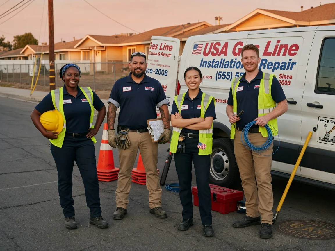 Gas Line Installation company in Parker Ford, PA